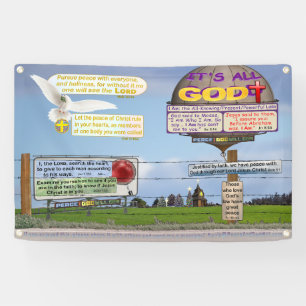 Banderoles Huit Versets De La Bible À Vivre !