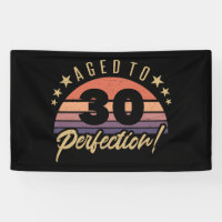 Humour d'anniversaire Retro 30th