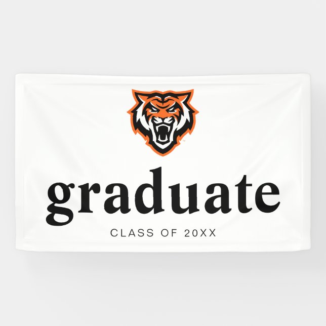 Banderoles Idaho State University Bengals Spirit Design (Horizontal)
