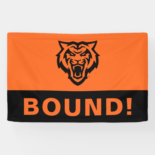 Banderoles Idaho State University Bengals Spirit Design (Horizontal)