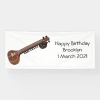 Illustration de dessin de Sitar