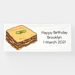 Banderoles Illustration de Lasagna