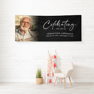 Banderoles In Love Memory Modern Memorial/Funeral Photo