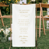 "In Love Memory" Moderne, Calligraphie, Mariage