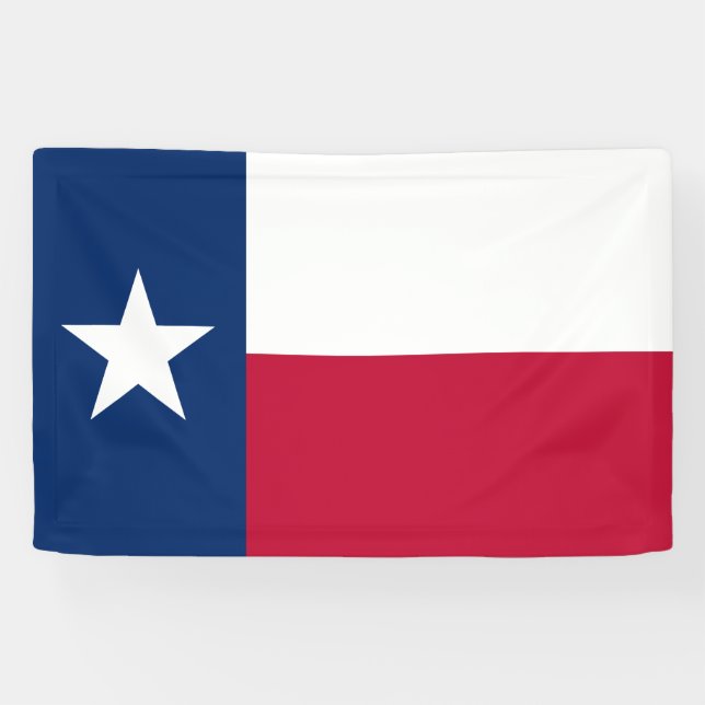 Banderoles Indicateur d'état du Texas (Horizontal)