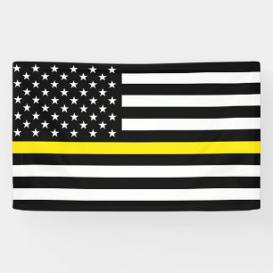 Banderoles Indicateur Dispatchs de ligne jaune fin