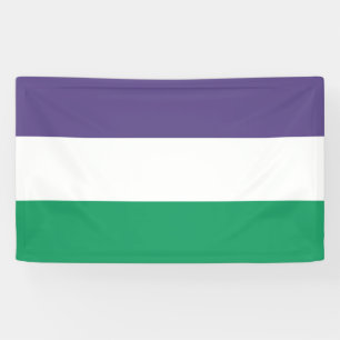 Banderoles Indicateur Suffragette