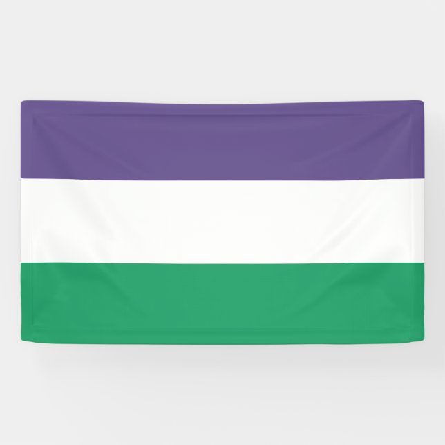 Banderoles Indicateur Suffragette (Horizontal)