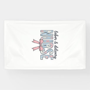 Banderoles Infirmière en salle d'accouchement Chemise vintage