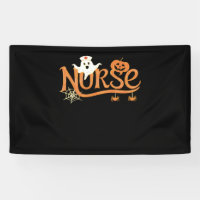 Infirmière Halloween mignon Fantôme et Citrouille 