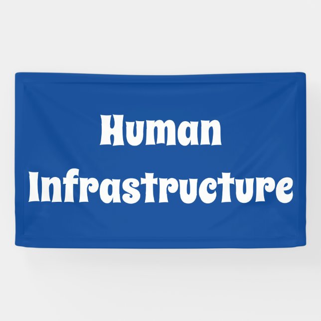 Banderoles Infrastructure humaine (Horizontal)