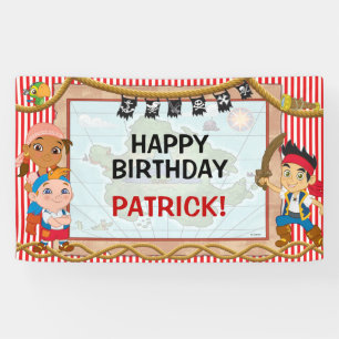 Banderoles Jake et les Pirates de Neverland