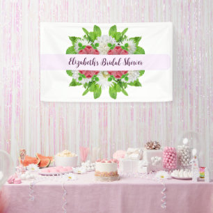 Banderoles Jardin Dahlia Baby Shower
