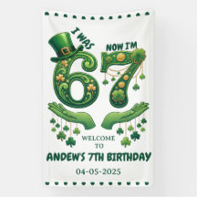 J'avais 6 ans maintenant j'ai 7 ans Saint-Patrick