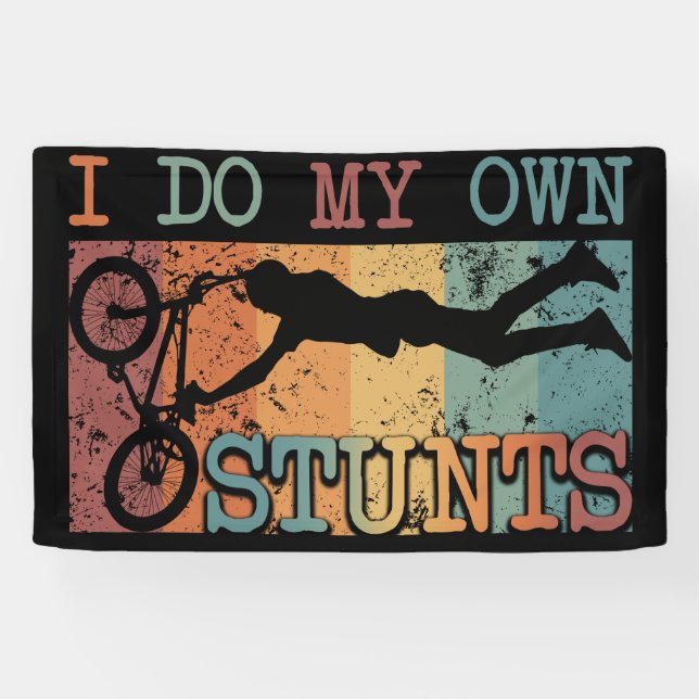 Banderoles Je Fais Mes Propres Pieds - VTT (Horizontal)