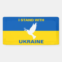 Je me tiens avec l'Ukraine Pavillon ukrainien Dove