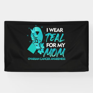 Banderoles Je Porte Un Turquoise Pour Ma Mère Sensibilisation
