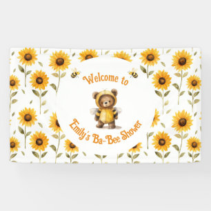 Banderoles Jolie Bee Bear Ba-Bee Douche au miel