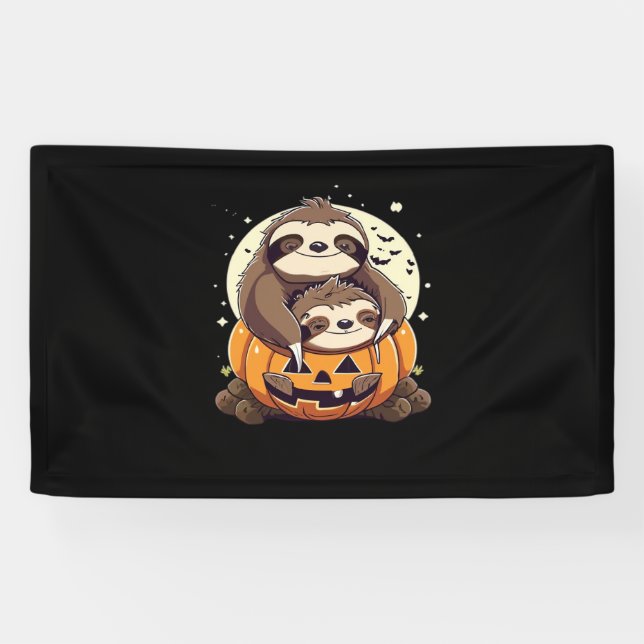 Banderoles Jolie famille de paresseux T-shirt Essential (Horizontal)