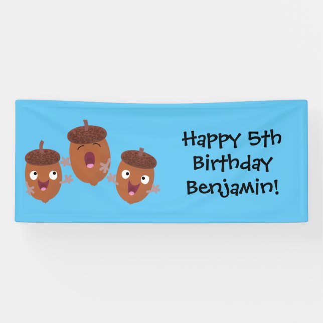 Banderoles Jolies chansons chantent des chansons pour les enf (Horizontal)