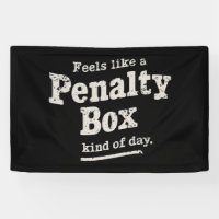 Joueur de hockey qui se sent comme une journée de