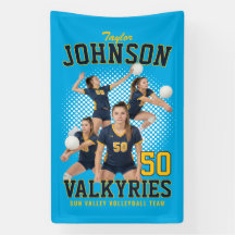 Joueur de volley-ball Photo personnalisée Bootleg