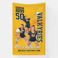 Joueur de volley-ball senior Photo personnalisée S