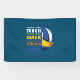 Banderoles Joueur de volley-ball Vous Devez Être Forts