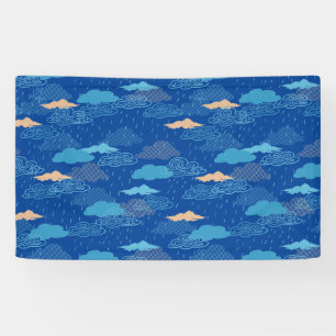 Banderoles Jour de la pluie bleue