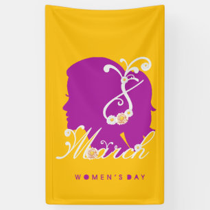 Banderoles journée internationale de la femme 8 mars 2025