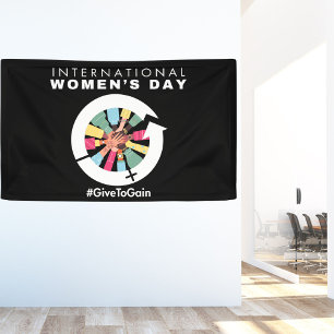 Banderoles Journée internationale des femmes 2026 Donner pour