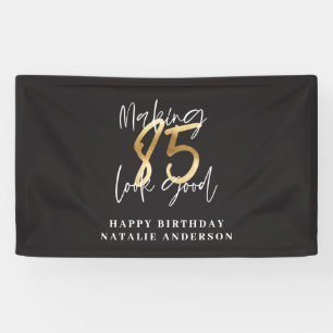 Banderoles joyeux 85e anniversaire