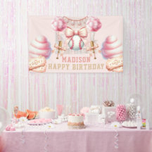 Joyeux Anniversaire Baseball Rose