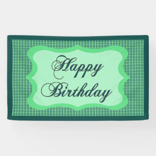 Banderoles Joyeux anniversaire Générique