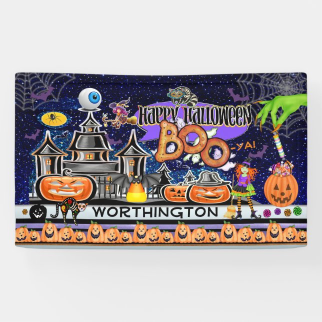 Banderoles Joyeux Halloween ! (Horizontal)