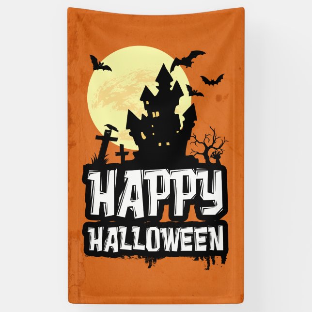 Banderoles Joyeux Halloween (Vertical)