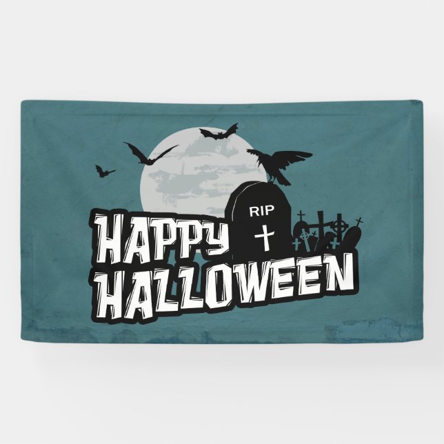 Banderoles Joyeux Halloween (Horizontal)
