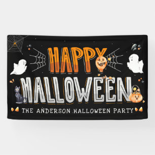 Banderoles  Joyeux Halloween  Parti d'Halloween personnalisé
