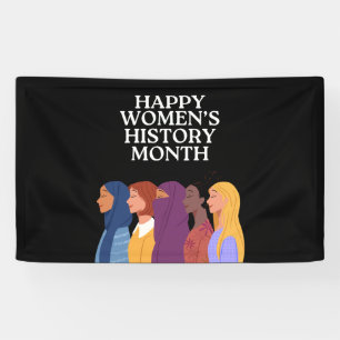 Banderoles Joyeux Mois de l'histoire des femmes