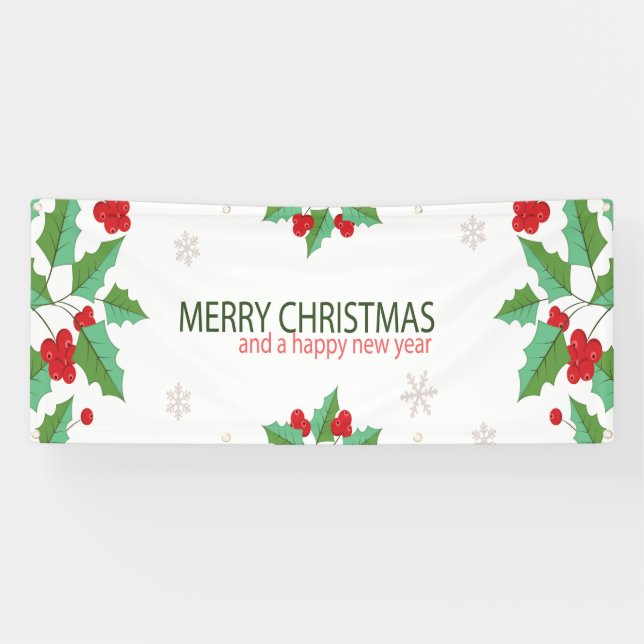 Banderoles Joyeux Noël 7 (Horizontal)