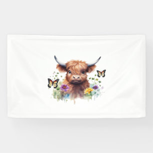 Banderoles Joyeux Noël mignonne Highland Cow Classic T-Shirt
