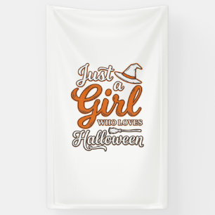 Banderoles Juste une fille qui aime le design vectoriel Hallo