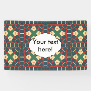 Banderoles Kaléidoscope mandalaïque