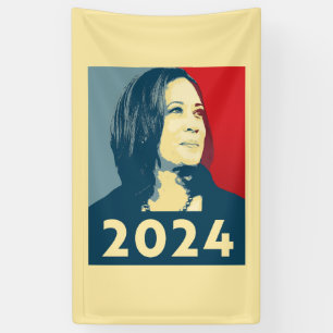 Banderoles Kamala Harris 2024