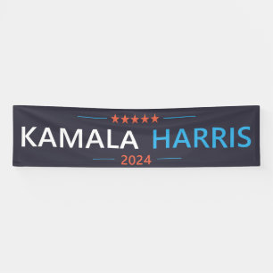 Banderoles Kamala Harris 2024 pour le président