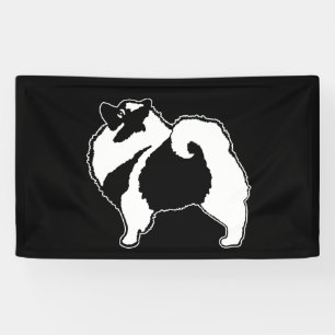 Banderoles Keeshond Graphics - Cute Original Chig Art