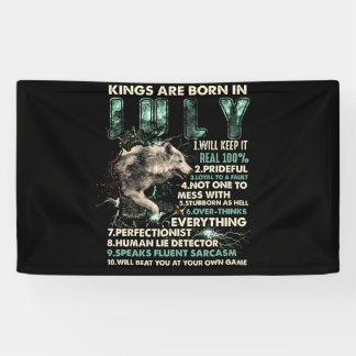 Banderoles King Are Born