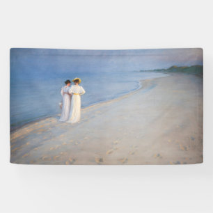 Banderoles Kroyer - Soirée d'été sur Skagen Beach