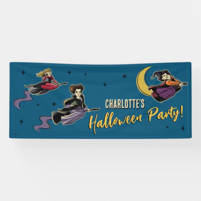 Banderoles La fête d'Halloween de Disney (Horizontal)