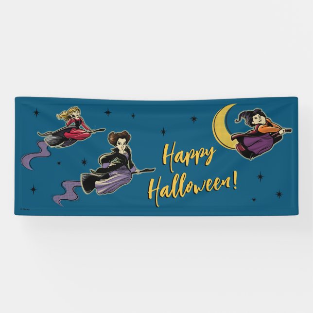 Banderoles La fête d'Halloween de Disney's Hocus Pocus (Horizontal)